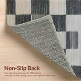 Bold Contrast Geometric Motif(Black)