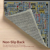 Elegant Black and White Contrast(Blue)