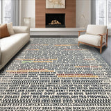 Chic Monochrome Graphic Statement(Beige)