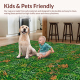 Earthy Toned Realistic Turf Design(Green)