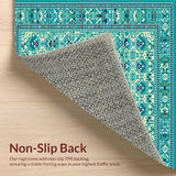 Modern Textured Ogee Print(Green)