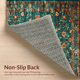 Vibrant Green Textured Weave Elements(Blue)