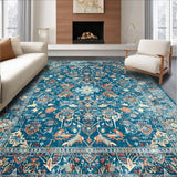 Intricate Spice Floral Whimsy(Blue)