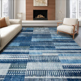 Elegant Symmetrical Blue(Blue)