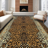 Luxurious Colorful Wild Print Design(Black)