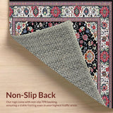 Chic Floral Motif in Monochrome(Black)