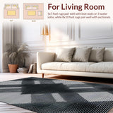 Elegant Monochrome Lattice Design(Black)