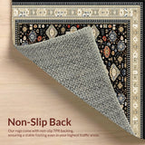 Chic Jute Circle Design Element(Black)