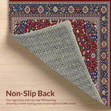 Ultra Soft Area Rug, Non Slip, Stain Resistant, Washable Area Rugs for Living Room, Bedroom, Luxurious Sherpa for(Red)
