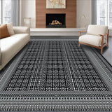 Chic Abstract Geometric Elegance(Black)
