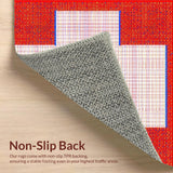 Dynamic Youthful Dotty Composition(Red)