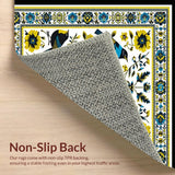 Cultural Tropical Bird Motif(White)