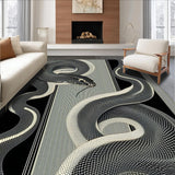 Elegant Black and Off White Aesthetic(Black)