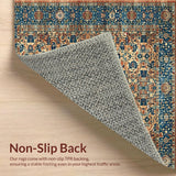 Earthy Toned Rustic Medallion(Blue)
