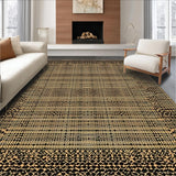 Ultra Soft Area Rug, Non Slip, Stain Resistant, Washable Area Rugs for Living Room, Bedroom, Minimalist Animal Texture Display(Beige)