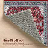 Classic Geometric Vintage Appeal(Red)