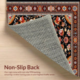 Vibrant Retro Geometric Fusion(Black)