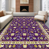 Geometric Floral Fusion(Purple)