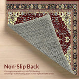 Classic Maroon Medallion Flourish(Red)