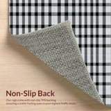 Elegant Striped Black and White Aesthetic(Black)