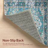Blue Floral Tapestry(Blue)