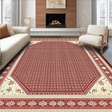 Chic Transitional Textured Design(Red)
