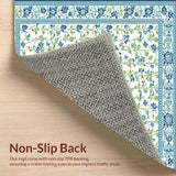 Chic Retro Bird Patterned Accent(White)