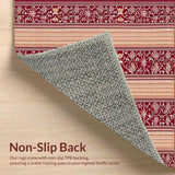 Chic Wavy Patterned Elegance(Red)