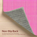 Lively Shaggy Pastel Contrast Style(Pink)