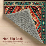 Chic Cream Geometric Play(Red)