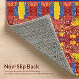 Energetic Vibrant Tactile Exploration(Red)