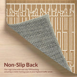 Vintage Diamond Textured Visual Appeal(Beige)