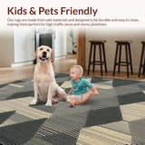 Artisan Crafted Lattice Design Flair(Black)