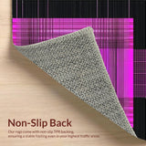 Bold Geometric Illusion Motif(Pink)