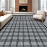 Luxurious Striped Geometric Arrangement(Gray)