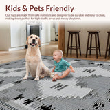 Chic Black White Diamond Design(Gray)