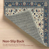 Contemporary Distressed Geometric Fusion(Beige)