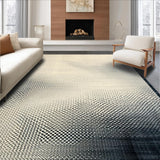 Ultra Soft Area Rug, Non Slip, Stain Resistant, Washable Area Rugs for Living Room, Bedroom, Striking Charcoal Animal Design(Beige)