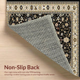 Cozy Earthy Tones Tiled Effect(Black)