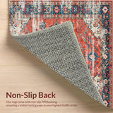 Artistic Coral and Blue Fusion(Red)