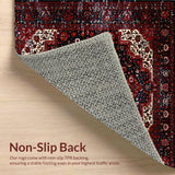 Cozy Earth Tone Trellis Style(Red)