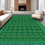 Whimsical Floral Curvilinear Theme(Green)