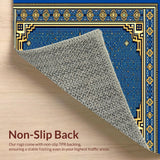 Chic Minimalist Linear Artwork(Blue)