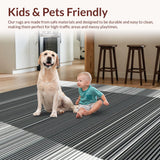 Classic Farmhouse Striped Elegance(Black)