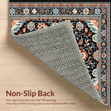 Striking Dark Floral Artistry(Black)