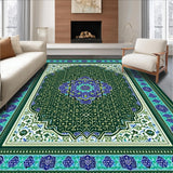 Elegant Distressed Geometric Design(Blue)