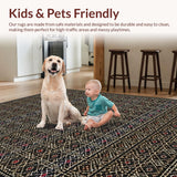 Elegant Minimalist Tiled Design(Black)