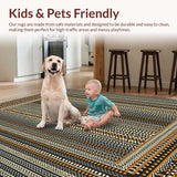 Chic Colorful Textile Fusion(Black)