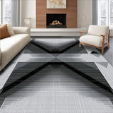 Chic Geometric Diamond Motif(Gray)