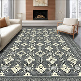 Chic Graphic Patterned Floor(Gray)
